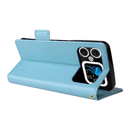 For Cubot A20 Case Litchi Texture PU Leather Wallet Flip Phone Cover