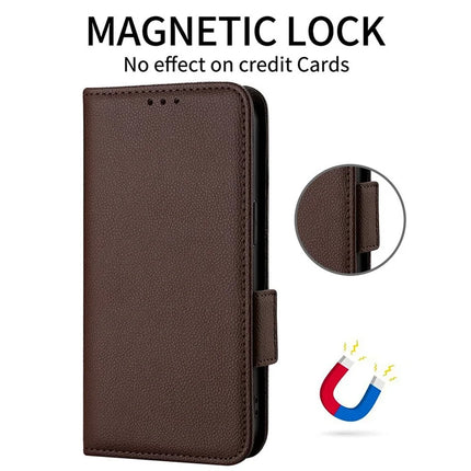 For Cubot A20 Case Litchi Texture PU Leather Wallet Flip Phone Cover
