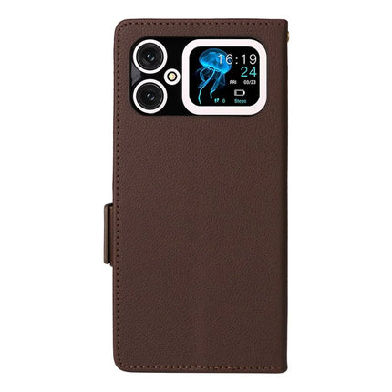 For Cubot A20 Case Litchi Texture PU Leather Wallet Flip Phone Cover
