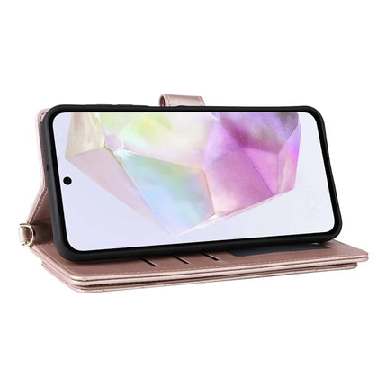 For Samsung Galaxy A26 5G Wallet Case with Shoulder Strap Leather Phone Cover