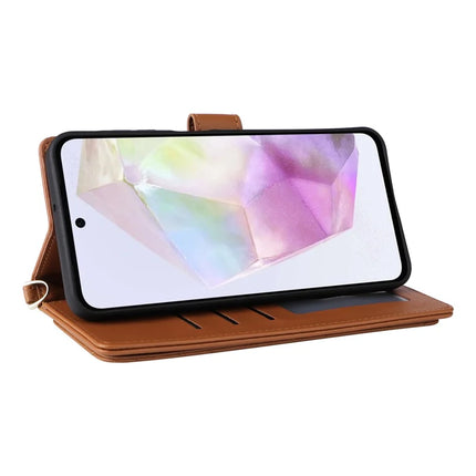 For Samsung Galaxy A26 5G Wallet Case with Shoulder Strap Leather Phone Cover