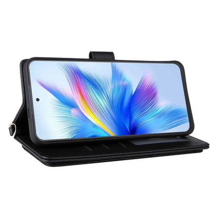 For Blackview Shark 9 5G Wallet Case with Shoulder Strap Leather Phone Cover