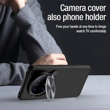 NILLKIN Camshield Prop Series for Huawei Mate 70 Pro+  /  Mate 70 Pro Case Slide Camera Protection PC + TPU Phone Cover