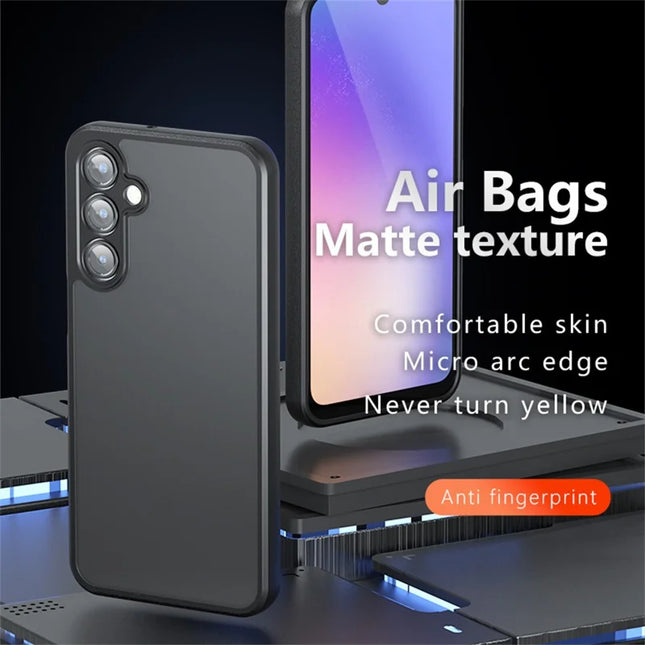 For Samsung Galaxy A16 5G  /  4G Case Drop-Proof TPU + PC Matte Back Phone Cover