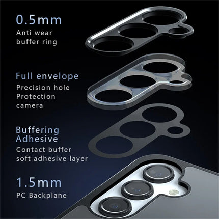 For Samsung Galaxy A16 5G  /  4G Case Drop-Proof TPU + PC Matte Back Phone Cover