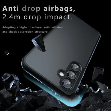 For Samsung Galaxy A16 5G  /  4G Case Drop-Proof TPU + PC Matte Back Phone Cover