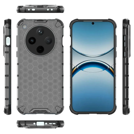 For Oppo Find X8 5G Case PC+TPU Phone Cover Honeycomb Shape