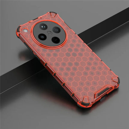For Oppo Find X8 5G Case PC+TPU Phone Cover Honeycomb Shape