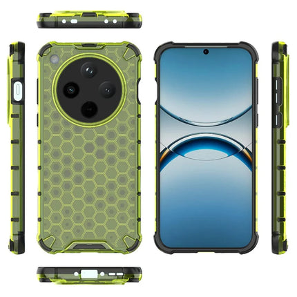 For Oppo Find X8 5G Case PC+TPU Phone Cover Honeycomb Shape