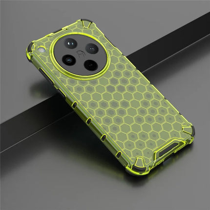 For Oppo Find X8 5G Case PC+TPU Phone Cover Honeycomb Shape
