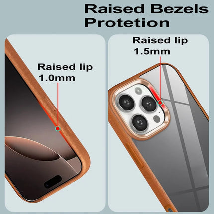 For iPhone 16 Pro Case TPU + Acrylic Drop-Proof Phone Back Cover