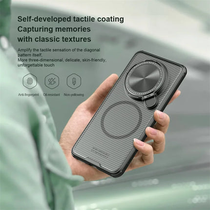 NILLKIN Camshield Prop Series for Huawei Mate 70 Pro+  /  Mate 70 Pro Case Compatible with MagSafe TPU+PC Phone Cover with Slider Camera