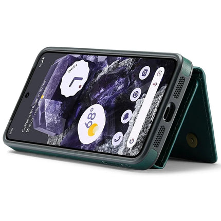DG.MING M6 Series For Google Pixel 8 Case Magnetic Wallet PU+PC+TPU Phone Cover