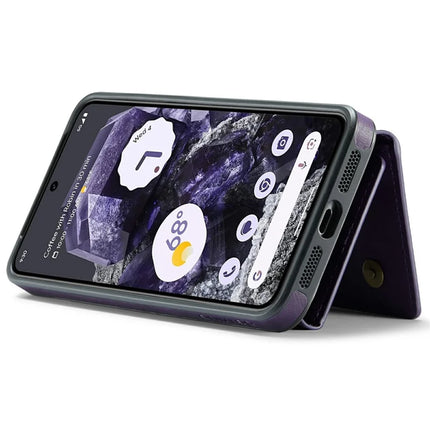 DG.MING M6 Series For Google Pixel 8 Case Magnetic Wallet PU+PC+TPU Phone Cover