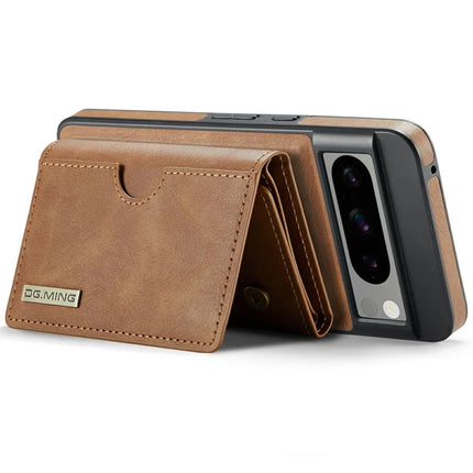 DG.MING M6 Series For Google Pixel 8 Pro Case Magnetic Wallet PU+PC+TPU Phone Cover