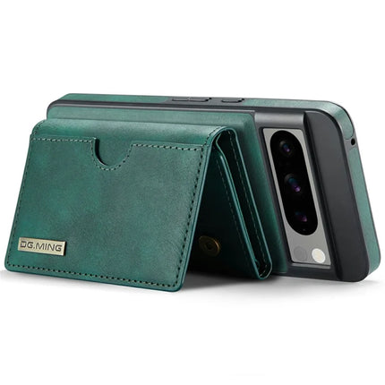 DG.MING M6 Series For Google Pixel 8 Pro Case Magnetic Wallet PU+PC+TPU Phone Cover