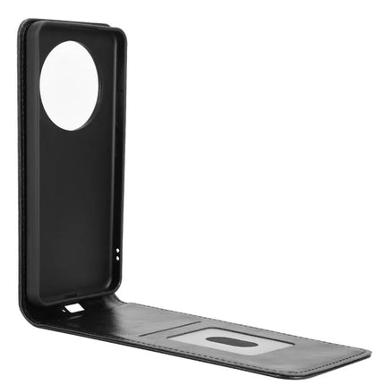 For Realme 13+ 5G / 13 Pro 5G (China) Case with Card Slot Magnetic Vertical Flip Leather Phone Cover