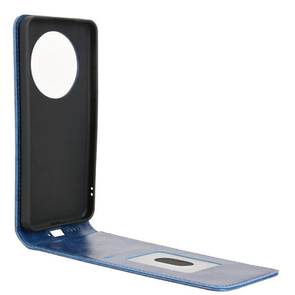 For Realme 13+ 5G / 13 Pro 5G (China) Case with Card Slot Magnetic Vertical Flip Leather Phone Cover