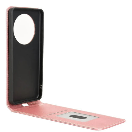 For Realme 13+ 5G / 13 Pro 5G (China) Case with Card Slot Magnetic Vertical Flip Leather Phone Cover
