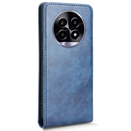 For Realme 13 Pro 5G (Global) / 13 Pro+ 5G (Global) Case with Card Slot Magnetic Vertical Flip Leather Phone Cover