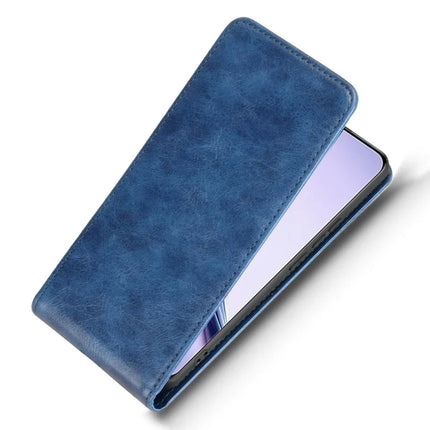 For Realme 13 Pro 5G (Global) / 13 Pro+ 5G (Global) Case with Card Slot Magnetic Vertical Flip Leather Phone Cover