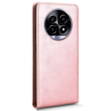 For Realme 13 Pro 5G (Global) / 13 Pro+ 5G (Global) Case with Card Slot Magnetic Vertical Flip Leather Phone Cover