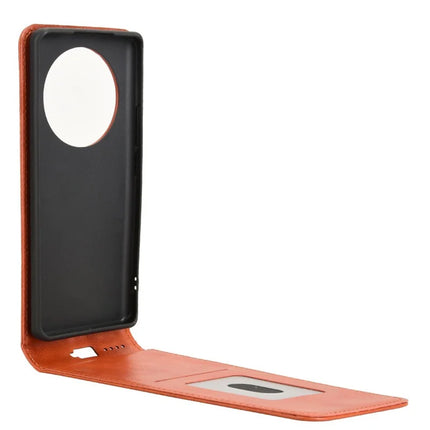For Realme 13 Pro 5G (Global) / 13 Pro+ 5G (Global) Case with Card Slot Magnetic Vertical Flip Leather Phone Cover