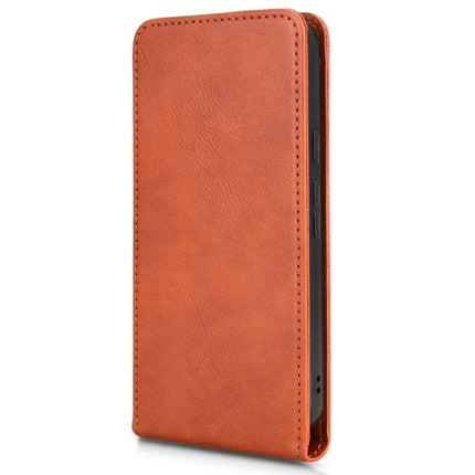For Google Pixel 9 Pro XL Case with Card Slot Magnetic Vertical Flip Leather Phone Cover