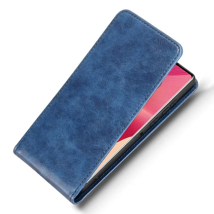 For Motorola Edge 50 Fusion 5G Case with Card Slot  Magnetic Vertical Flip Leather Phone Cover