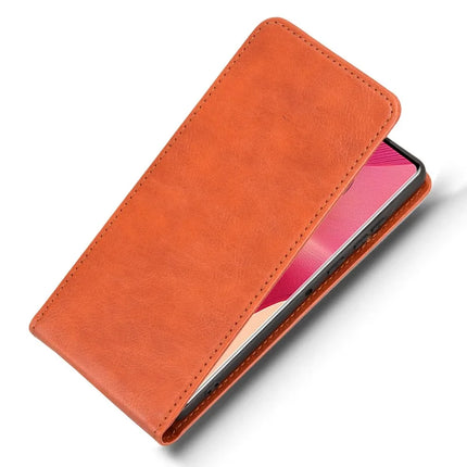 For Motorola Edge 50 Fusion 5G Case with Card Slot  Magnetic Vertical Flip Leather Phone Cover