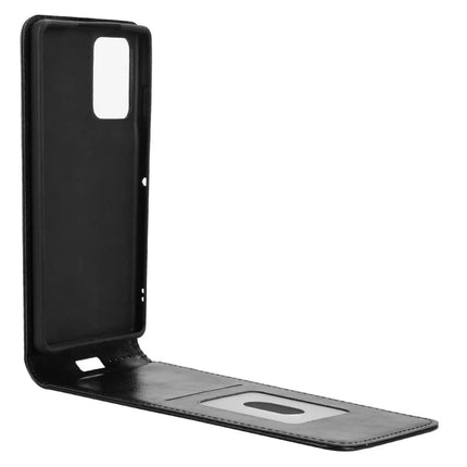 For Motorola Edge 50 Fusion 5G Case with Card Slot  Magnetic Vertical Flip Leather Phone Cover