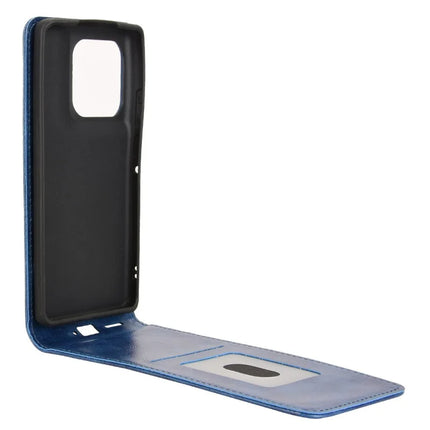For Motorola Edge 50 Ultra 5G  /  Moto X50 Ultra 5G Case with Card Slot  Magnetic Vertical Flip Leather Phone Cover