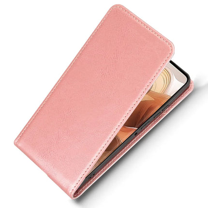 For Motorola Edge 50 Ultra 5G  /  Moto X50 Ultra 5G Case with Card Slot  Magnetic Vertical Flip Leather Phone Cover