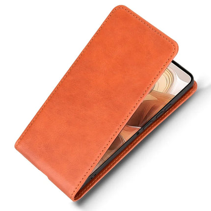 For Motorola Edge 50 Ultra 5G  /  Moto X50 Ultra 5G Case with Card Slot  Magnetic Vertical Flip Leather Phone Cover