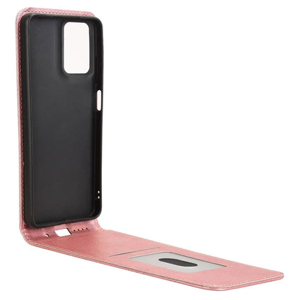 Leather Case For Motorola Moto G04 4G  /  G04s 4G  /  G24 4G  /  G24 Power  /  E14 4G Magnetic Vertical Flip Leather Cover with Card Slot