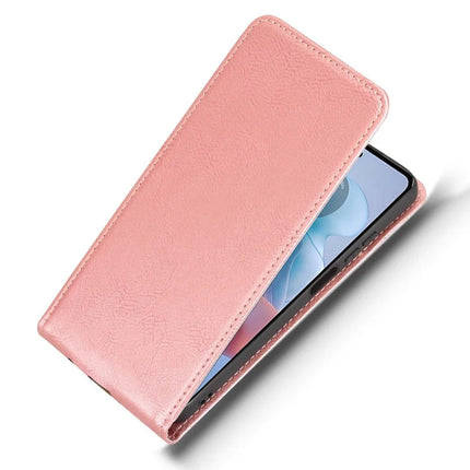 For Motorola Moto G45 5G  /  G34 5G Case with Card Slot Magnetic Vertical Flip Leather Phone Cover