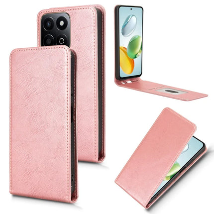 Leather Case For Honor 200 Smart 5G  /  Play 60 Plus 5G  /  Play 9T  /  X7c 4G Magnetic Vertical Flip Phone Cover with Card Slot