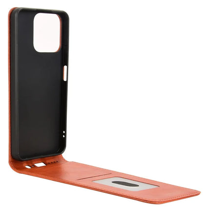 Leather Case For Honor 200 Smart 5G  /  Play 60 Plus 5G  /  Play 9T  /  X7c 4G Magnetic Vertical Flip Phone Cover with Card Slot