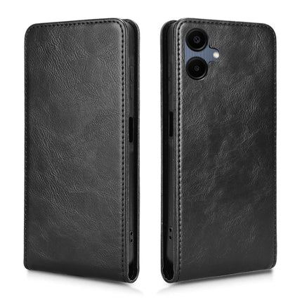 For Samsung Galaxy A06 Case with Card Slot Magnetic Vertical Flip Leather Phone Cover
