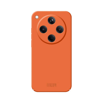 For Oppo Find X8 5G MOFI JK Qin Series Skin-Touch Matte Phone Case Acrylic+TPU Shockproof Cover - Orange