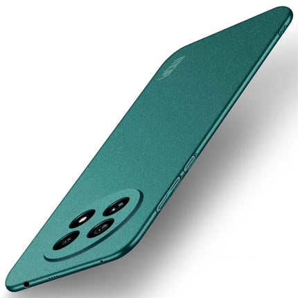 For Realme 13+ 5G MOFI Shield Matte Series Case PC Phone Cover Slim Fit - Green
