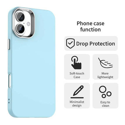 For iPhone 16 Case TPU + TPE Anti Drop Protection Phone Cover