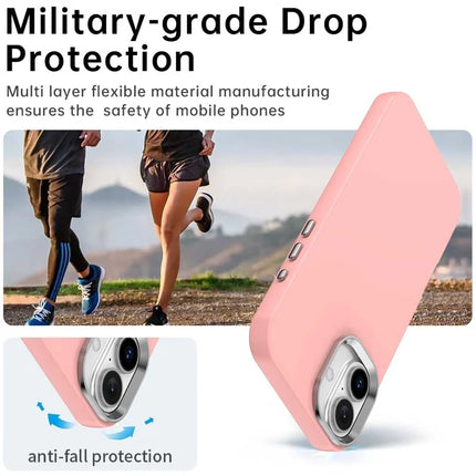 For iPhone 16 Plus Case TPU + TPE Anti Drop Protection Phone Cover