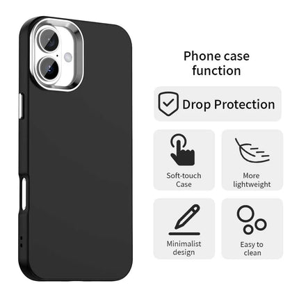 For iPhone 16 Plus Case TPU + TPE Anti Drop Protection Phone Cover