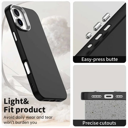 For iPhone 16 Plus Case TPU + TPE Anti Drop Protection Phone Cover