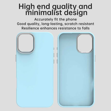 For iPhone 16 Plus Case TPU + TPE Anti Drop Protection Phone Cover
