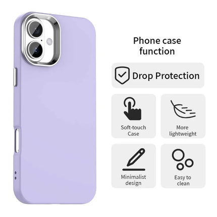 For iPhone 16 Plus Case TPU + TPE Anti Drop Protection Phone Cover