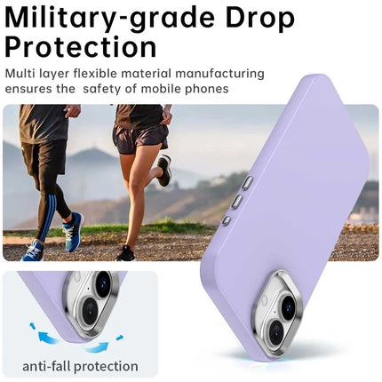 For iPhone 16 Plus Case TPU + TPE Anti Drop Protection Phone Cover