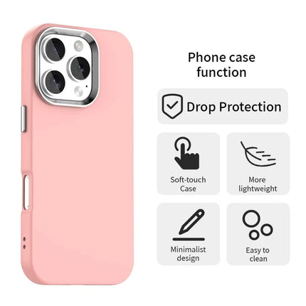 For iPhone 16 Pro Case TPU + TPE Anti Drop Protection Phone Cover