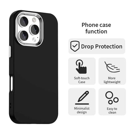 For iPhone 16 Pro Max Case TPU + TPE Anti Drop Protection Phone Cover